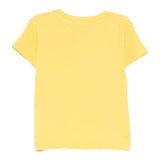 Trussardi T-Shirt Tinta Unita con Stampa per Neonato TIP25020TSX GIALLO TRUSSARDI 