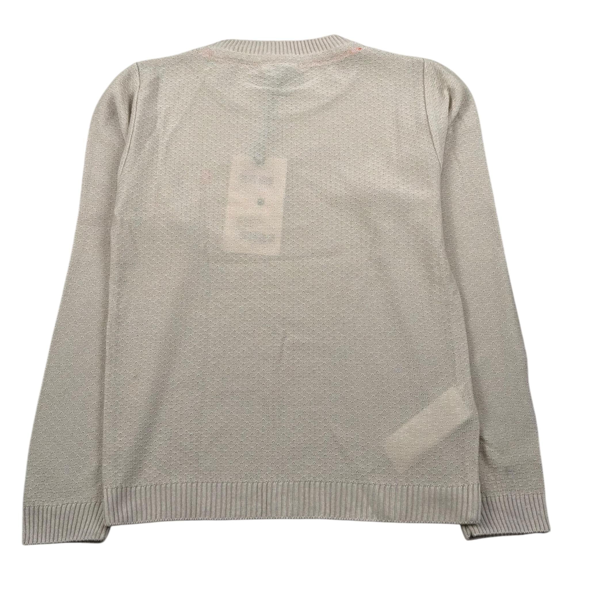 Siviglia Maglia Girocollo Tinta Unita con Ricamo Logo per Bambino SVJSW17219 BEIGE SIVIGLIA 