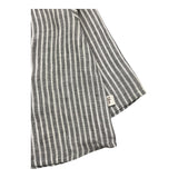 Teddy E Minou Long Sleeve Shirt Striped Pattern Korean Collar Gray For Newborn