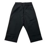 DANIELE ALESSANDRINI pantalone tinta unita con logo Nero per Neonato 1291P00043XX NERO DANIELE ALESSANDRINI 
