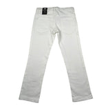 Sarabanda Jeans Tinta Unita con Girovita Regolabile per Bambino D2121 BIANCO SARABANDA 