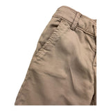 Emanuel Pris Solid Color Bermuda Shorts With Elastic Waist Beige For Newborn