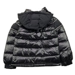 REFRIGUE giubbino tinta unita con cappuccio e stampa logo Nero per Bambino 2831O00019 NERO REFRIGUE 