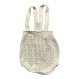 Wedoble Solid White Romper For Baby Girl