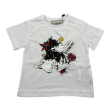 I'M Brian T-Shirt Girocollo Tinta Unita con Stampa per Neonato TSICE5107BXX BIANCO I'M BRIAN 