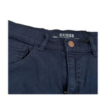 Guess Bermuda Tinta Unita con Tasche per Bambino L4RD11WE620 BLU GUESS 