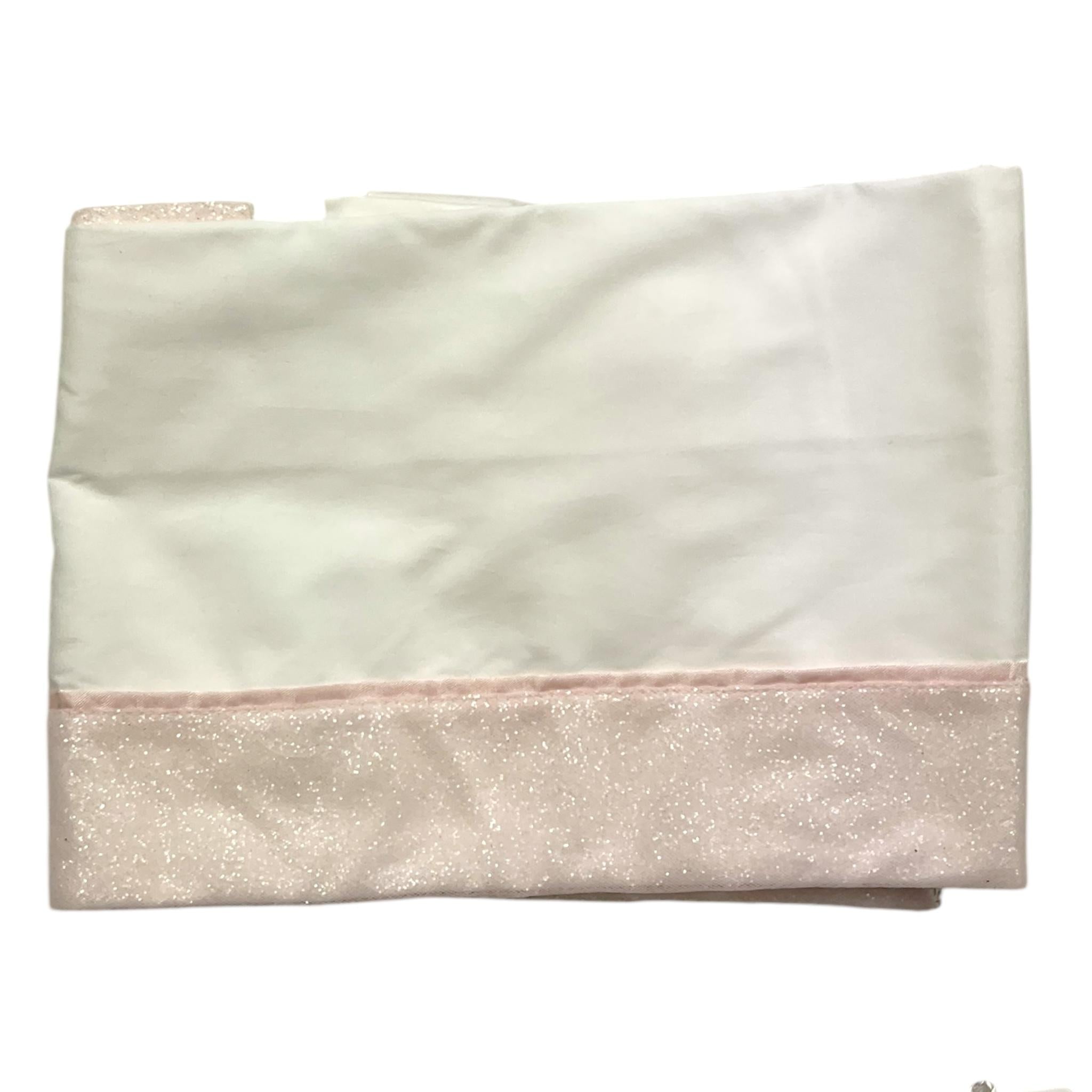 MINIMU' lenzuola tinta unita con stampa Bianco per Neonata P3069 BIANCO MINIMU' 
