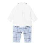 MAYORAL completo 3pz pantalone-camicia-papillions Azzurro per Neonato 2520 AZZURRO MAYORAL 