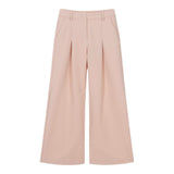Fun & Fun Pantalone Modello A Palazzo Tinta Unita per Bambina FNCJPT00980 ROSA FUN & FUN 