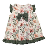 Squid Dress Giormanica Floral Fantasy White For Baby Girl