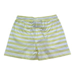 K-Way Bermuda Tinta Unita con Fantasia A Righe per Bambino K4141IW BIANCO/GIALLO K-WAY 