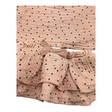 Babidu 2 Piece Set Shirt-Panty Solid Color Pink Polka Dot Pattern For Baby Girl