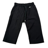 I'M Brian Pantalone Tinta Unita con Elastico In Vita per Neonato PA3269JNXX NERO I'M BRIAN 