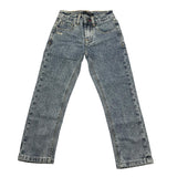 Daniele Alessandrini Jeans Solid Color with Light Blue Gradient Wash for Boys