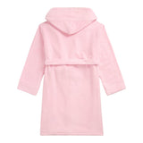 Ralph Lauren Accappatoio Tinta Unita con Stampa per Bambina DIHFIE ROSA RALPH LAUREN 