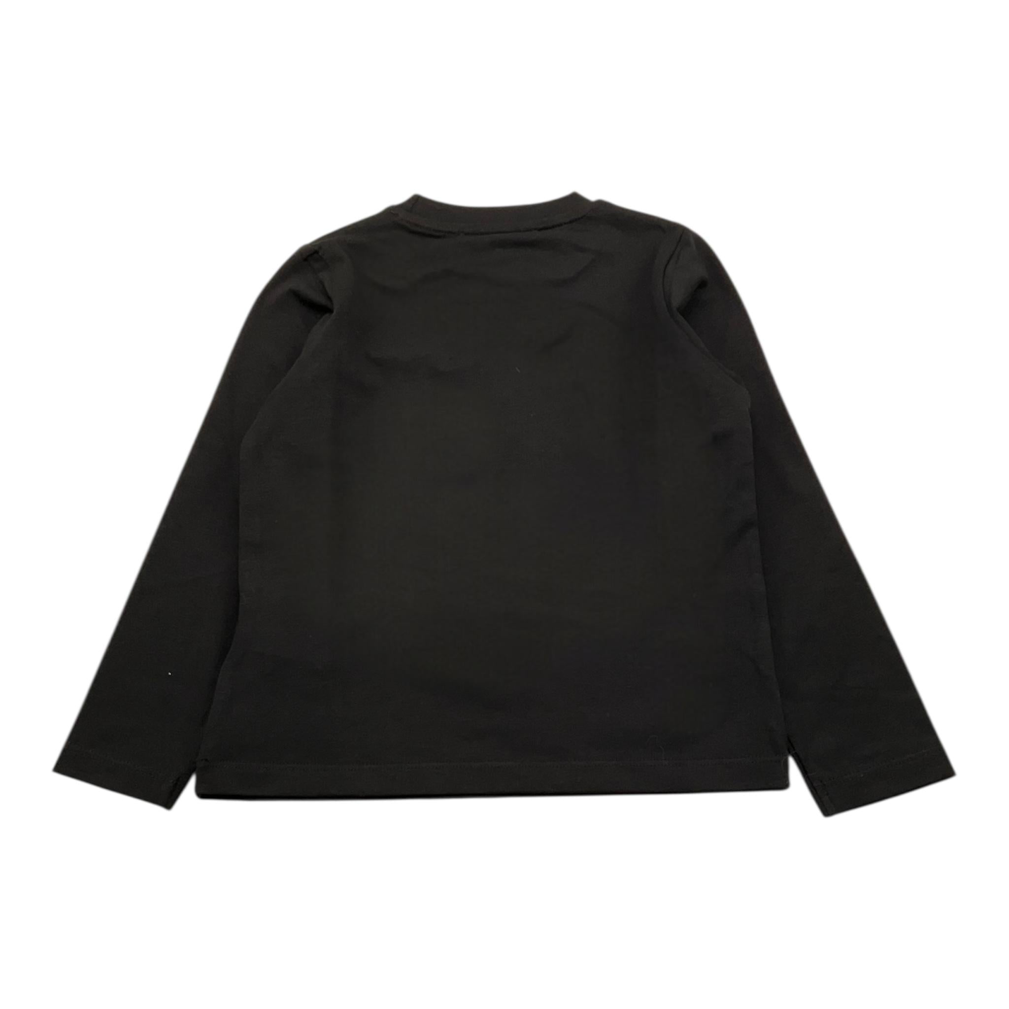 GAELLE shirt girocollo tinta unita con stampa Nero per Bambina 2741M00316 NERO GAELLE 