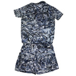 Just Cavalli Completo 2 Pezzi Camicia-Bermuda per Bambino JBP26168CE BLU JUST CAVALLI 