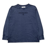 TRUSSARDI shirt girocollo tinta unita con stampa Blu per Bambino TBA25133TS BLU TRUSSARDI 