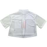 Max&amp;Co. Plain White Half Sleeve Shirt For Girls