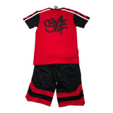 Yours Complete T-Shirt-Bermuda Red For Kids