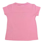Liu Jo T-Shirt Girocollo Tinta Unita con Brillantini per Bambina KA5021JX ROSA LIU JO 