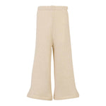 DOU DOU pantalone tinta unita modello a zampa Panna per Bambina DV6B30XX PANNA DOU DOU 