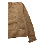 LE BEBE' cardigan tinta unita cn ricami Beige per Bambina LBG5588J BEIGE LE BEBE' 