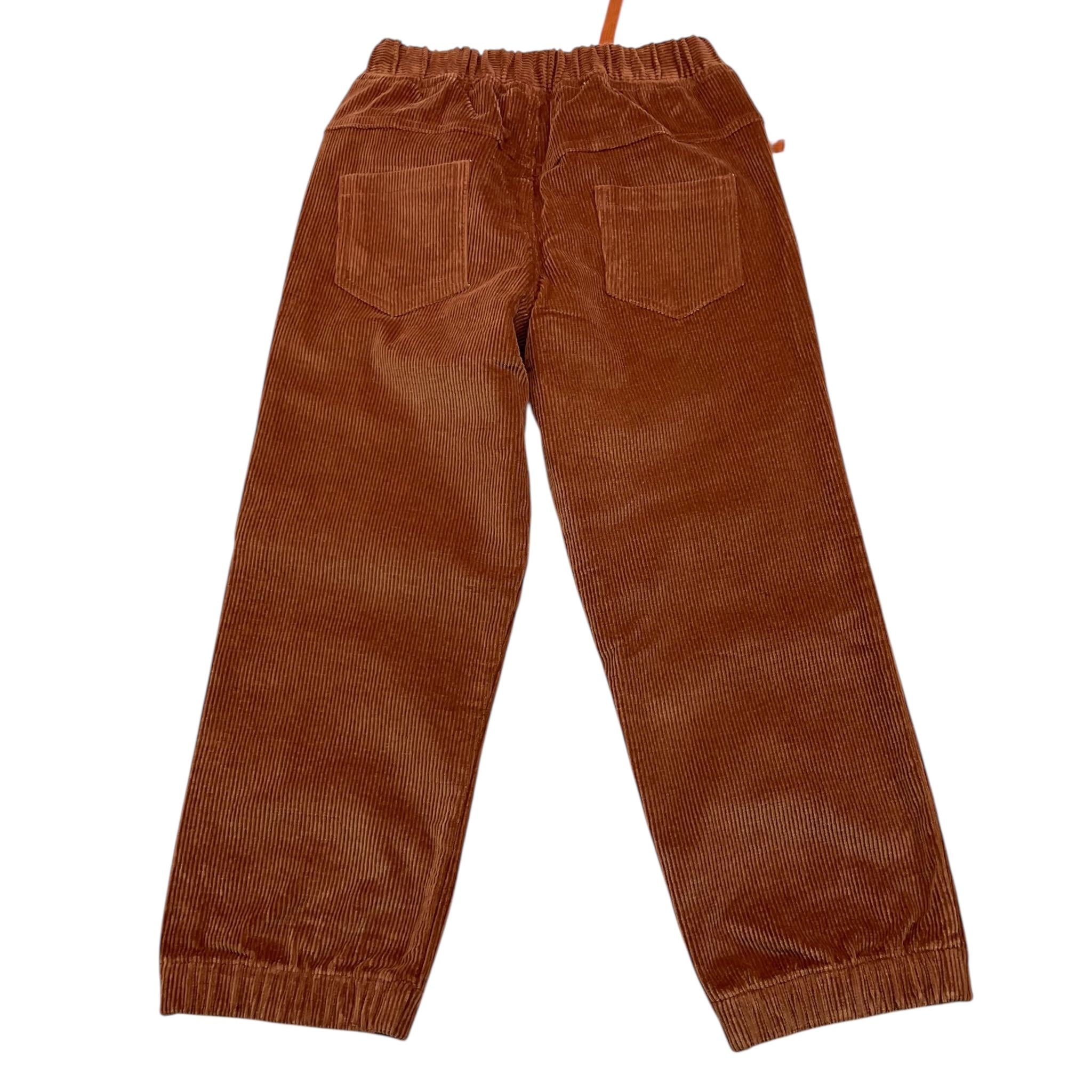 MALVI & CO pantalone tinta unita cn elastico in vita Marrone per Bambino F23B213PNVM MARRONE MALVI & CO 