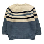 PLEASE maglia girocollo bicolore Panna per Neonato NBA3231B65 PANNA PLEASE 