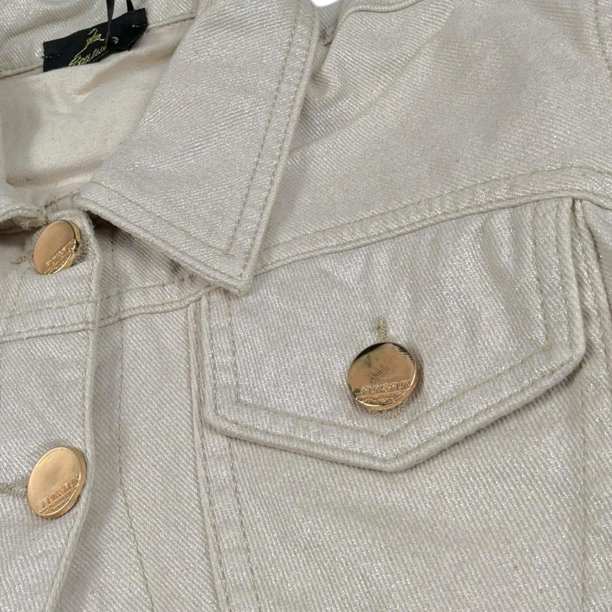 Fun & Fun Giubbino Modello Crop Tinta Unita per Bambina FNCJJK01069 BEIGE FUN & FUN 