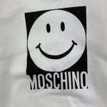 MOSCHINO completo 2pz tinta unita felpa-pantalone Bianco per Neonato MNK05E BIANCO MOSCHINO 