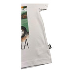 Daniele Alessandrini T-Shirt Girocollo Tinta Unita con Stampa In Contrasto per Bambino 1236M00226 BIANCO DANIELE ALESSANDRINI 