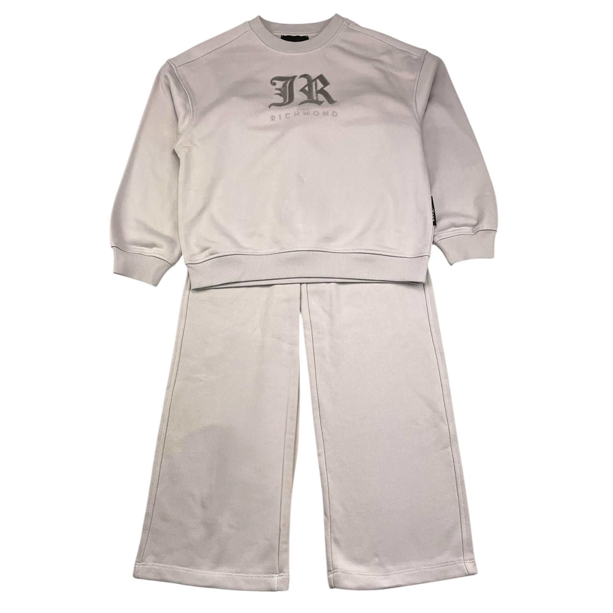 JOHN RICHMOND completo 2 pezzi felpa-pantalone tinta unita Lilla per Bambina RBA25002CF LILLA JOHN RICHMOND 