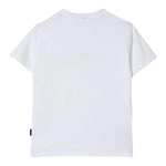 Aspesi T-Shirt Girocollo Tinta Unita con Stampa per Bambino S25051TSM7038 BIANCO ASPESI 