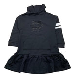 MONNALISA abito manica lunga tinta unita con cappuccio Nero per Bambina 178900R1 NERO MONNALISA 