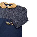 Alviero Martini Tutina Manica Lunga tinta unita Blu per Neonata 295R1623 BLU ALVIERO MARTINI 