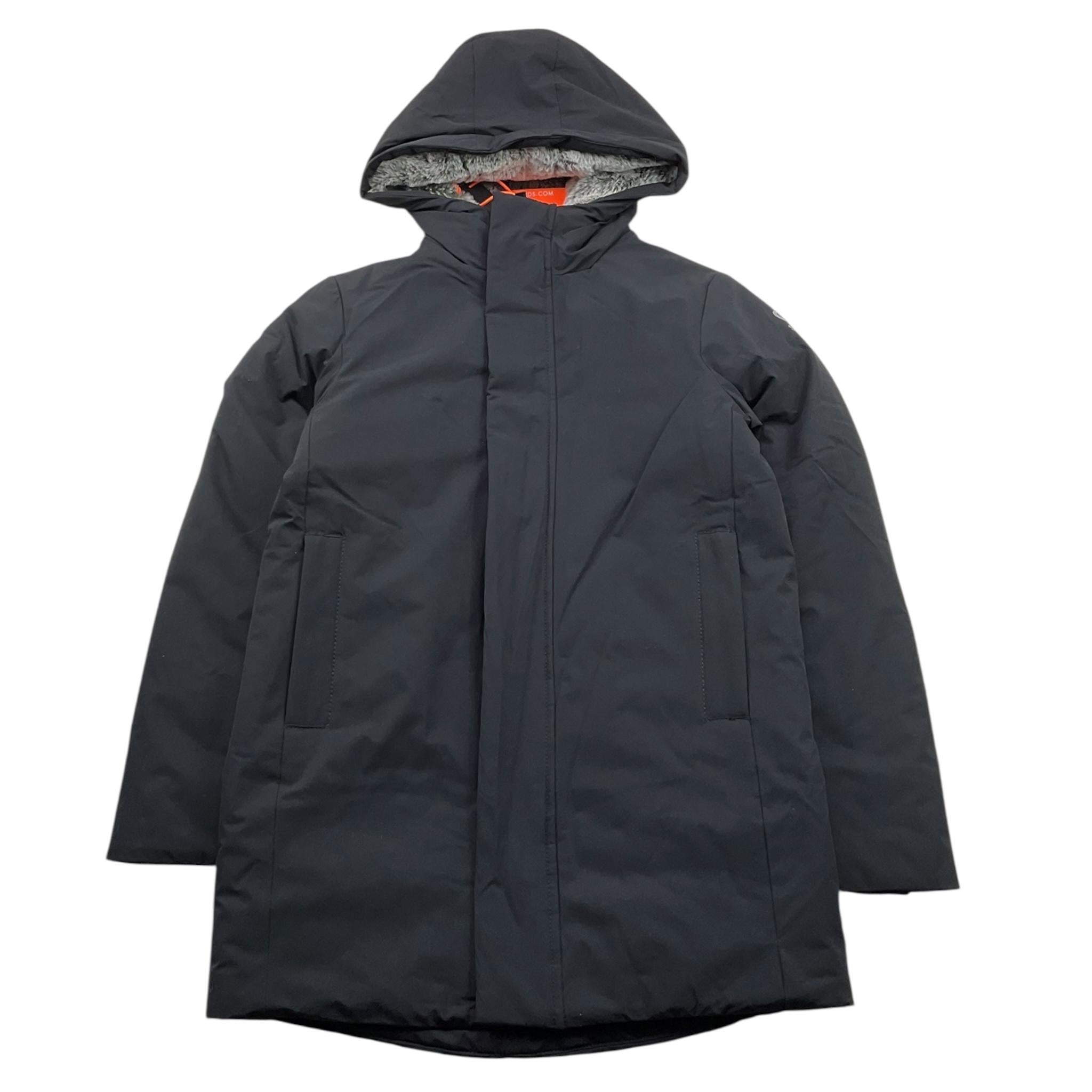 SUNS  giubbino tinta unita cn cappuccio Nero per Bambina GBS5345U NERO SUNS 
