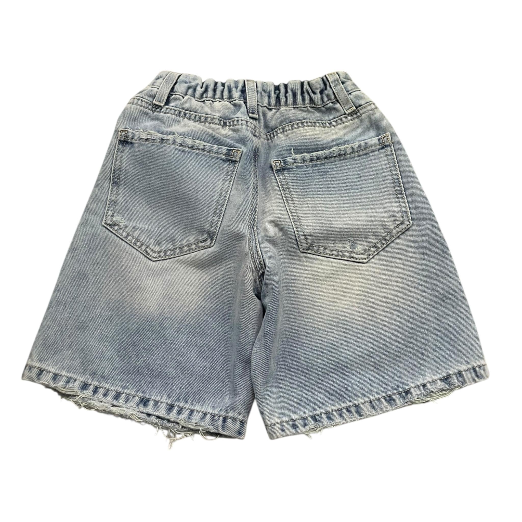 So Twee By Miss Grant Short In Denim Tinta Unita con Elastico In Vita per Bambina ST0027 AZZURRO SO TWEE BY MISS GRANT 