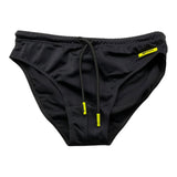 4Giveness Black Solid Color Swimsuit for Boys