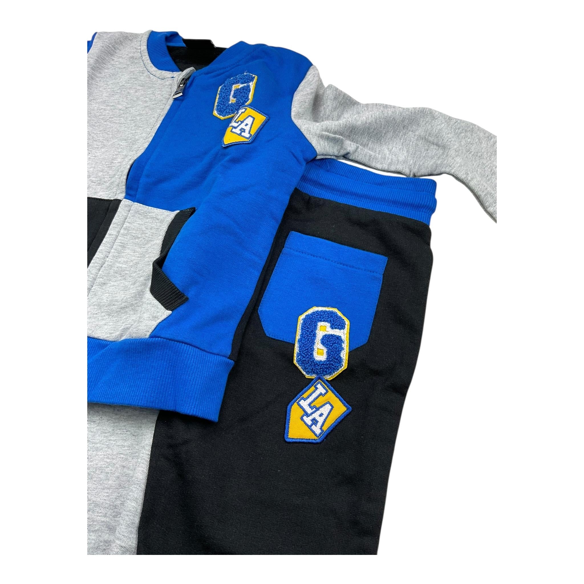 GUESS completo 2 pezzi felpa-pantalone Multicolor per Bambino N4YG06KA6R3 MULTICOLOR GUESS 