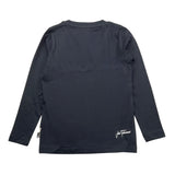 JOHN RICHMOND shirt girocollo tinta unita con stampa Nero per Bambino RBA24043TS NERO JOHN RICHMOND 