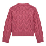 GUESS maglia girocollo tinta unita con applicazioni Rosa per Bambina J4BR09Z37L1X ROSA GUESS 