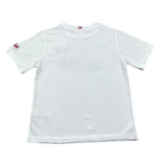 Saint Barth T-Shirt Girocollo Tinta Unita con Stampa per Bambino 00292L BIANCO SAINT BARTH 
