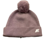 K-WAY cappello tinta unita con pon pon Lilla per Bambina K1151QW LILLA K-WAY 