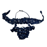 Saint Barth Costume 2 Pezzi Fascia-Slip per Bambina 00056L BLU SAINT BARTH 