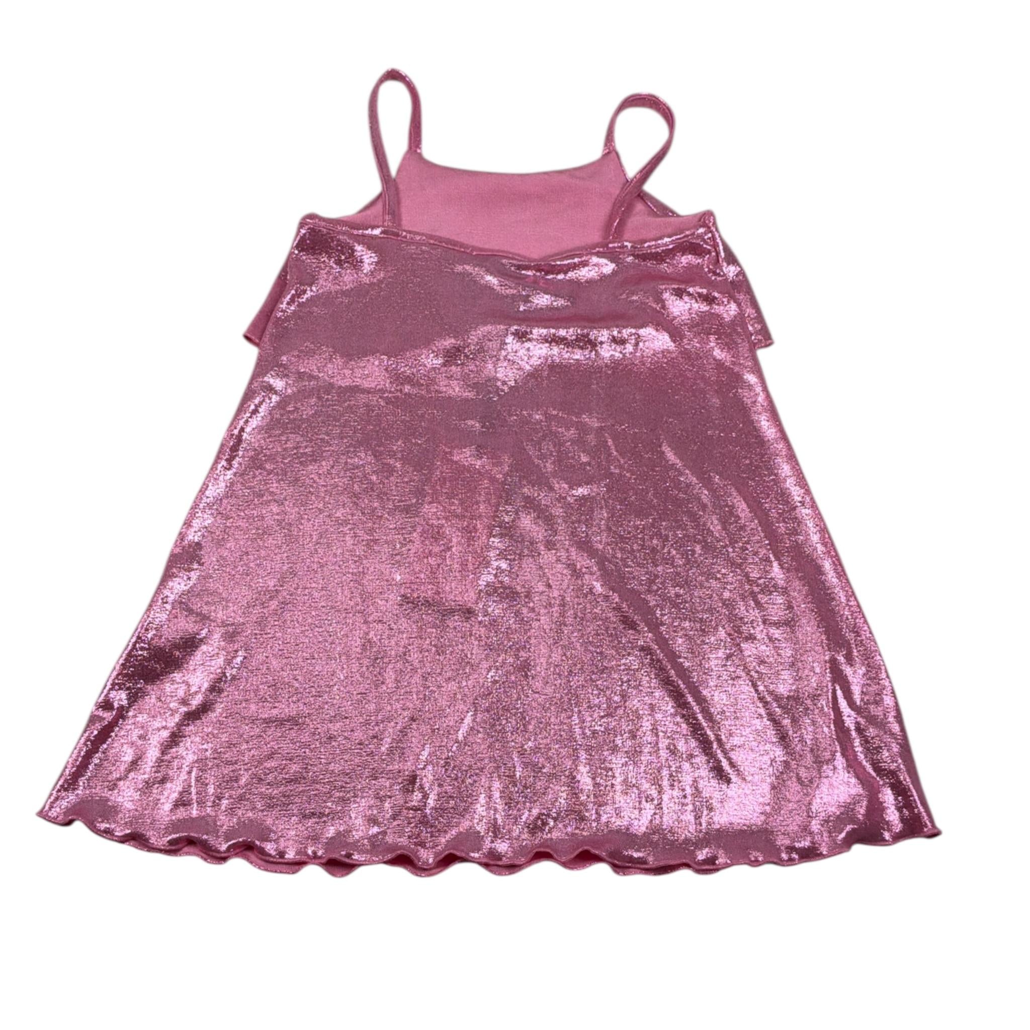 Gaelle Top tinta unita A Bretelle Rosa per Bambina 2746V00468 ROSA GAELLE 