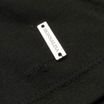 Monnalisa Felpa Tinta Unita con Cappuccio E Trasparenze per Bambina 41E611 NERO MONNALISA 