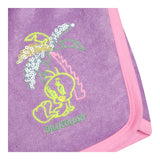 Billieblush Solid Color Shorts with Print and Contrast Trim Purple for Girls