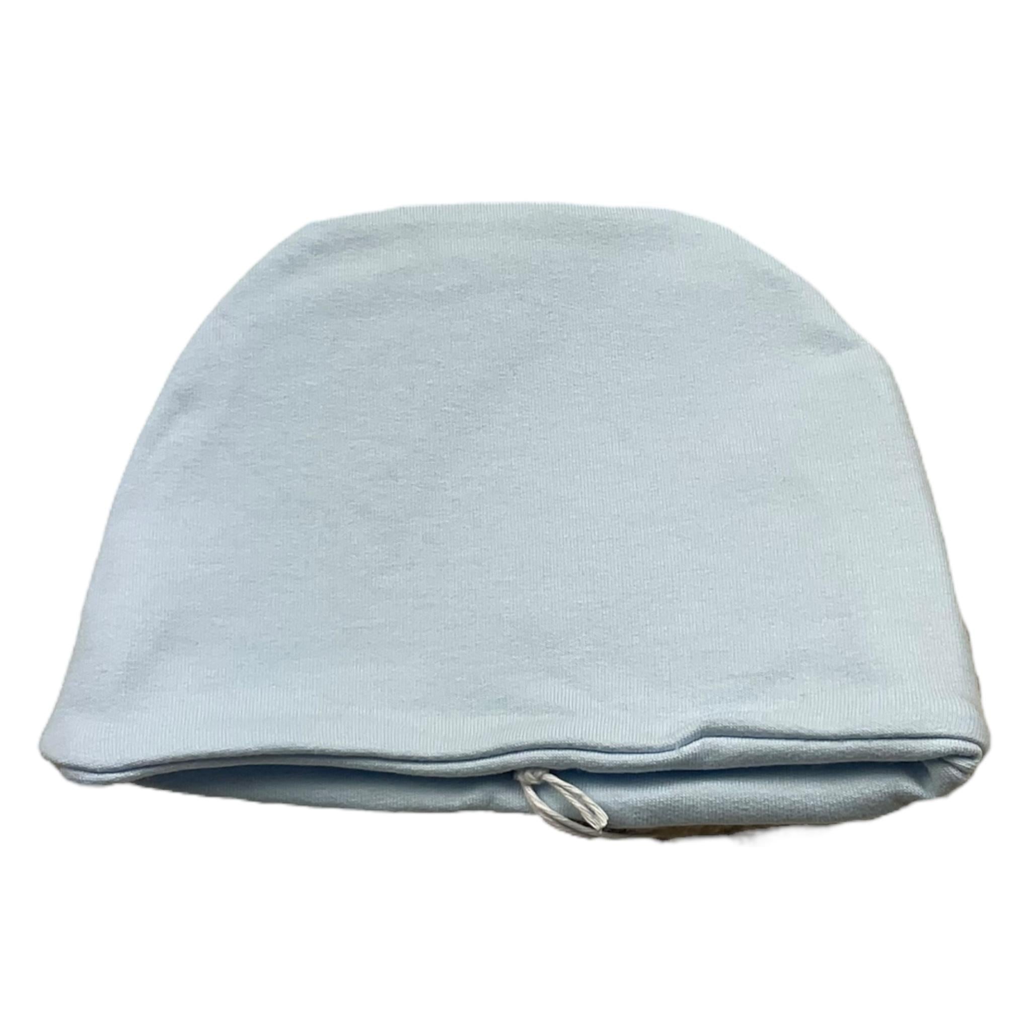 LE BEBE' cappello tinta unita con orso Azzurro per Neonato LBB5126 AZZURRO LE BEBE' 