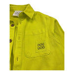 Dou Dou Camicia Manica Lunga Tinta Unita per Bambina DW2P77 VERDE DOU DOU 